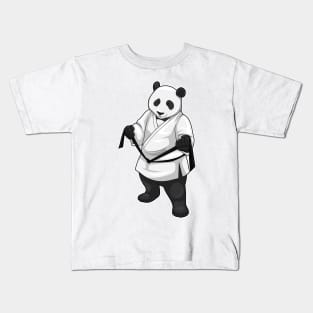 Panda Karate Martial arts Kids T-Shirt